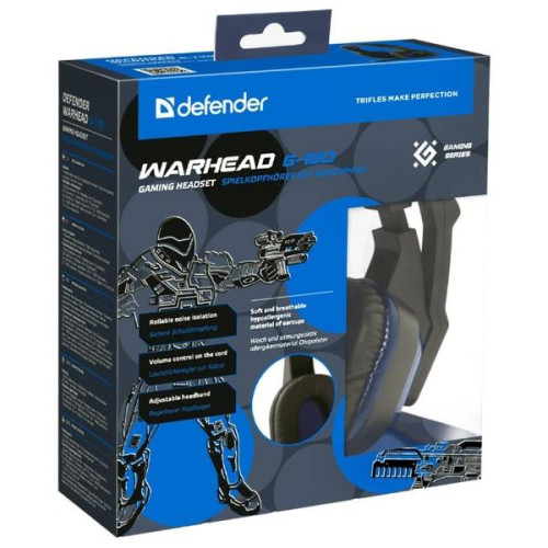 Компьютерная гарнитура Defender Warhead G-190