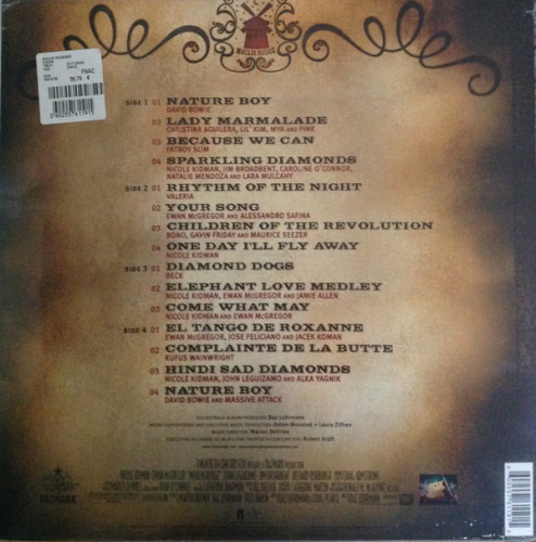 Виниловая пластинка VARIOUS ARTISTS "Moulin Rouge - Music from Baz Luhrmann s Film" (OST 2LP) 