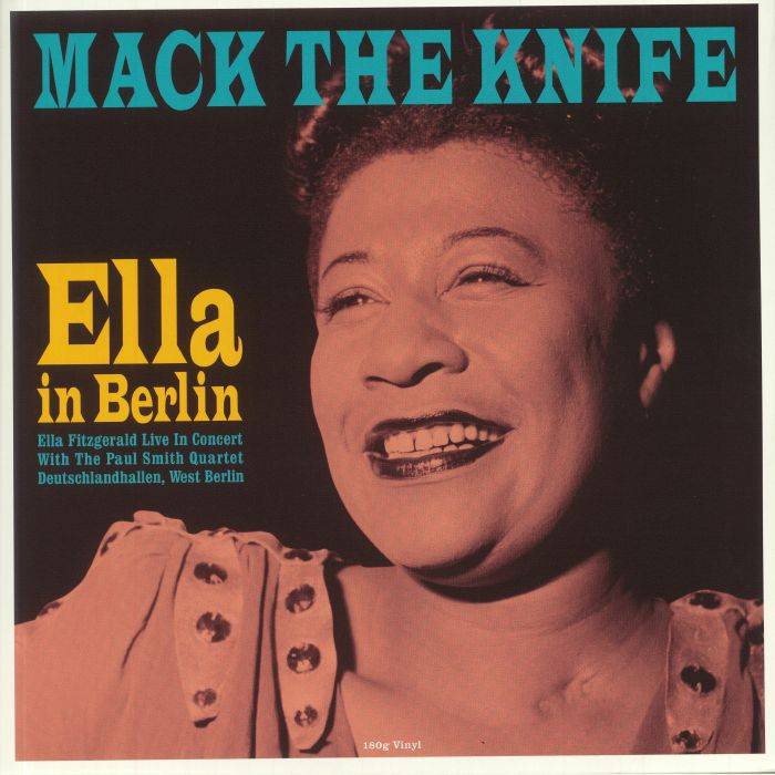Пластинка ELLA FITZGERALD  "Mack The Knife - Ella In Berlin" (CATLP213 LP) 