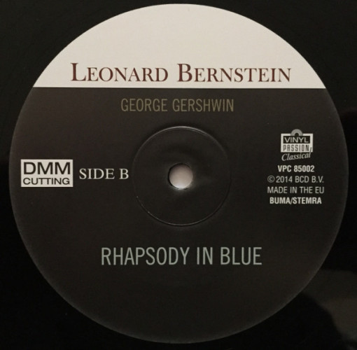 Виниловая пластинка LEONARD BERNSTEIN "Piano And Conductor: An American In Paris / Rhapsody In Blue" (LP)