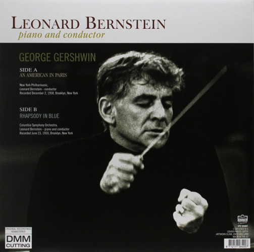 Виниловая пластинка LEONARD BERNSTEIN "Piano And Conductor: An American In Paris / Rhapsody In Blue" (LP)