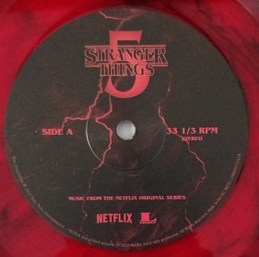Виниловая пластинка VARIOUS ARTISTS "Stranger Things 5 (Soundtrack From The Netfix Series)" (RED OST LP) 