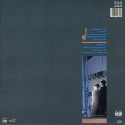 Пластинка DEPECHE MODE "Some Great Reward" (INT 146.812 GREY NM LP) 