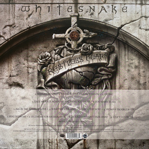 Виниловая пластинка WHITESNAKE "Restless Heart" (SILVER 2LP)