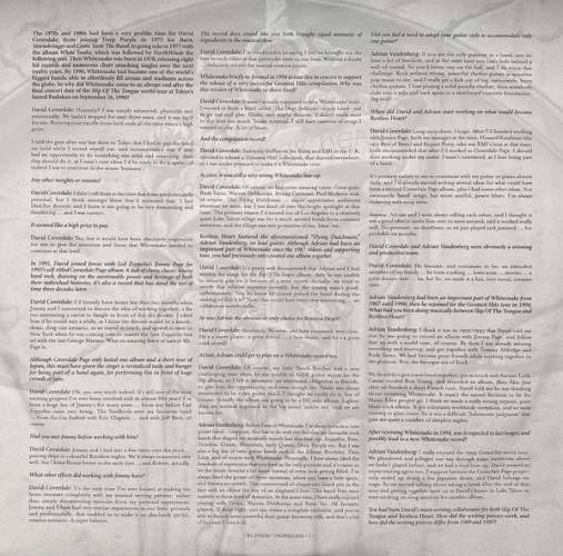 Виниловая пластинка WHITESNAKE "Restless Heart" (SILVER 2LP)