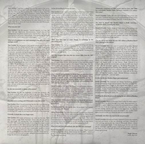 Виниловая пластинка WHITESNAKE "Restless Heart" (SILVER 2LP)