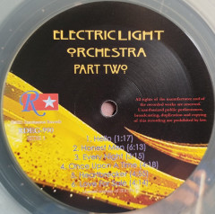 ELECTRIC LIGHT ORCHESTRA &quot;Electric Light Orchestra Part II&quot; (CLEAR LP)