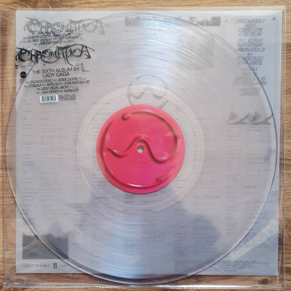 Виниловая пластинка LADY GAGA "Chromatica" (TRANSPARENT LP) 