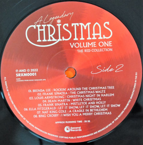 Виниловая пластинка VARIOUS ARTISTS "A Legendary Christmas (Volume One) (The Red Collection)" (LP)