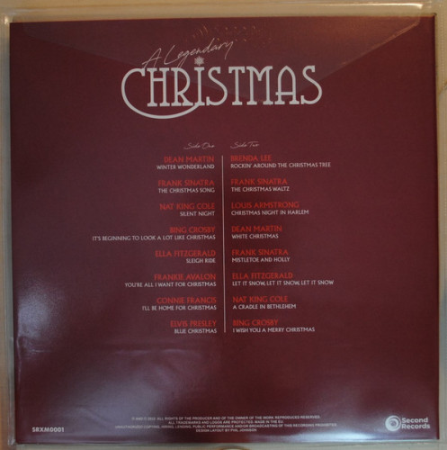 Виниловая пластинка VARIOUS ARTISTS "A Legendary Christmas (Volume One) (The Red Collection)" (LP)