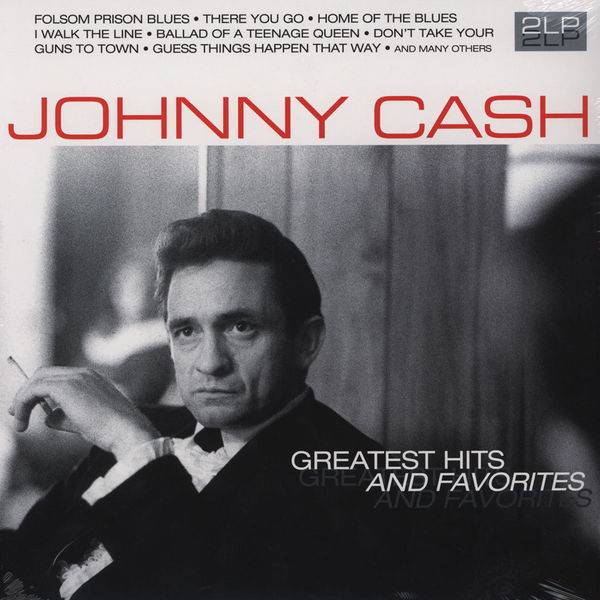 Виниловая пластинка JOHNNY CASH "Greatest Hits And Favorites" (2LP) 