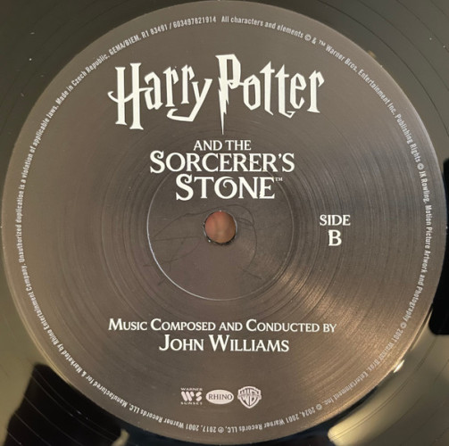 Виниловая пластинка JOHN WILLIAMS "Harry Potter And The Sorcerer`s Stone" (OST 2LP)