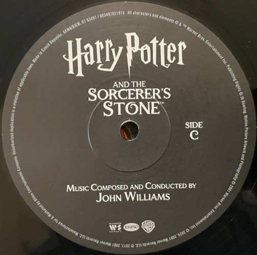 Виниловая пластинка JOHN WILLIAMS "Harry Potter And The Sorcerer`s Stone" (OST 2LP)