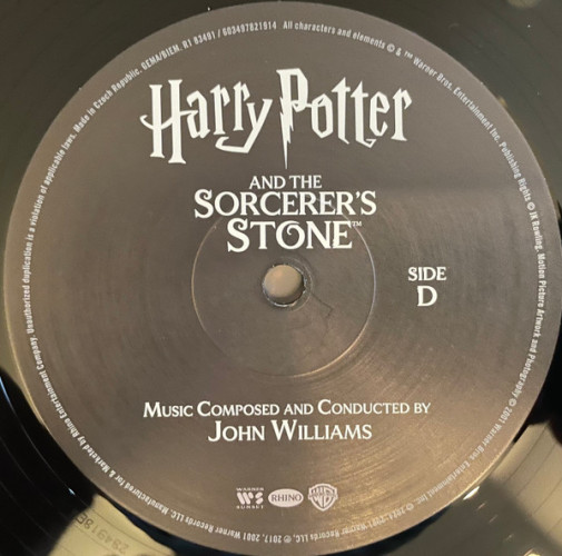 Виниловая пластинка JOHN WILLIAMS "Harry Potter And The Sorcerer`s Stone" (OST 2LP)