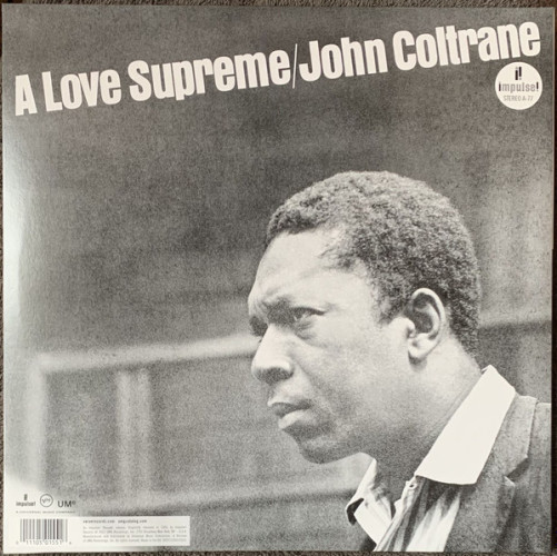 Виниловая пластинка JOHN COLTRANE "A Love Supreme" (LP) 