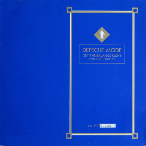 Виниловая пластинка Depeche Mode ‎"Get The Balance Right And Live Tracks" (INT 136.800 NM LP) 
