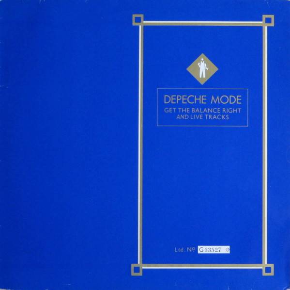 Виниловая пластинка Depeche Mode ‎"Get The Balance Right And Live Tracks" (INT 136.800 NM LP) 