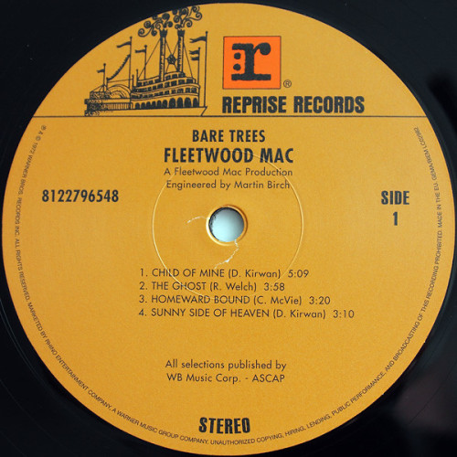 Виниловая пластинка FLEETWOOD MAC "Bare Trees" (LP)