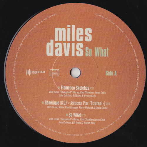 Виниловая пластинка MILES DAVIS "So What" (LP) 