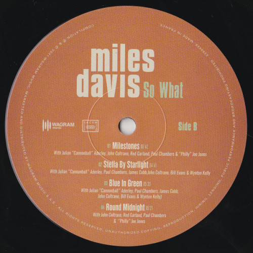 Виниловая пластинка MILES DAVIS "So What" (LP) 