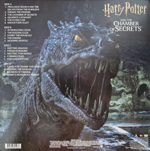 Виниловая пластинка JOHN WILLIAMS "Harry Potter And The Chamber Of Secrets" (OST CLEAR 2LP) 