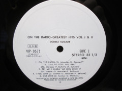 DONNA SUMMER "On The Radio - Greatest Hits Vol. I &amp; II`" (EX/EX 2LP)