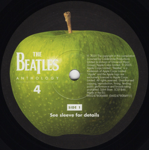 Виниловая пластинка BEATLES "Anthology 4" (3LP)