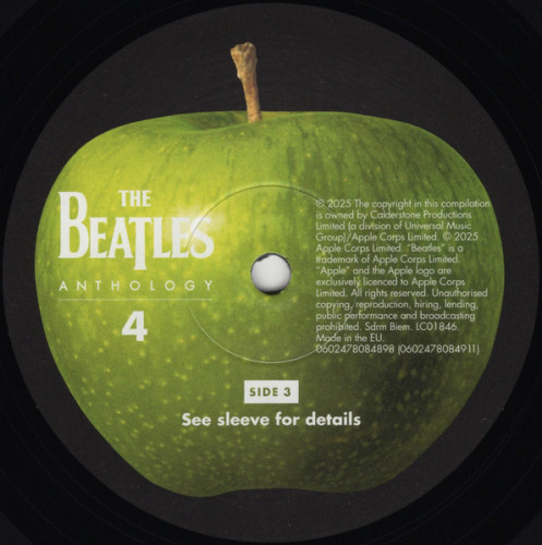 Виниловая пластинка BEATLES "Anthology 4" (3LP)