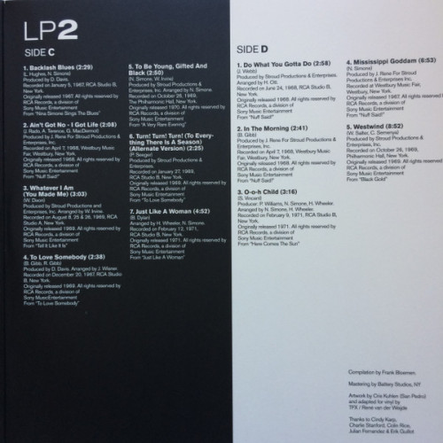 Виниловая пластинка NINA SIMONE "Sunday Morning Classics" (2LP)