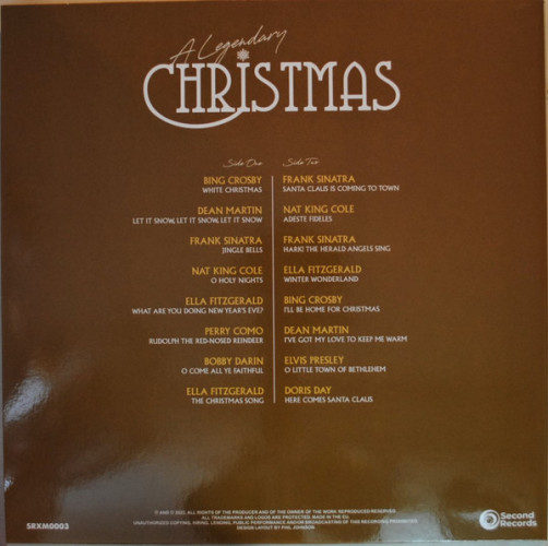 Виниловая пластинка VARIOUS ARTISTS "A Legendary Christmas (Volume Three) (The Gold Collection)" (LP) 