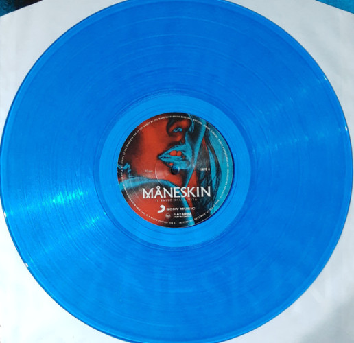 Виниловая пластинка MANESKIN "Il Ballo Della Vita" (BLUE LP) 