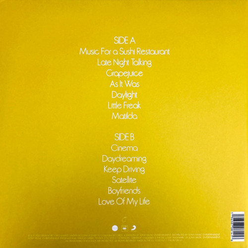 Виниловая пластинка HARRY STYLES "Harry`s House" (YELLOW LP)
