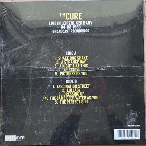 Виниловая пластинка CURE "A Lullaby In Leipzig Vol.1" (CLEAR LP) 