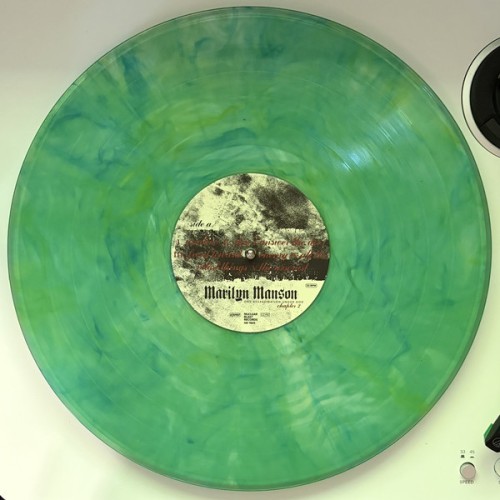 Виниловая пластинка MARILYN MANSON "One Assassination Under God (Chapter 2)" (GREEN/BLUE LP)