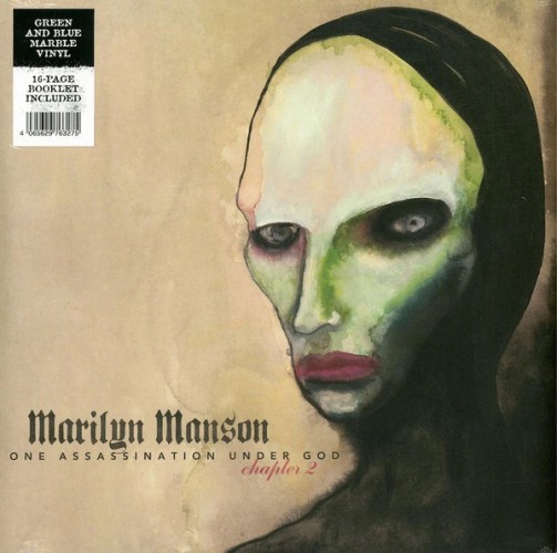 Виниловая пластинка MARILYN MANSON "One Assassination Under God (Chapter 2)" (GREEN/BLUE LP)