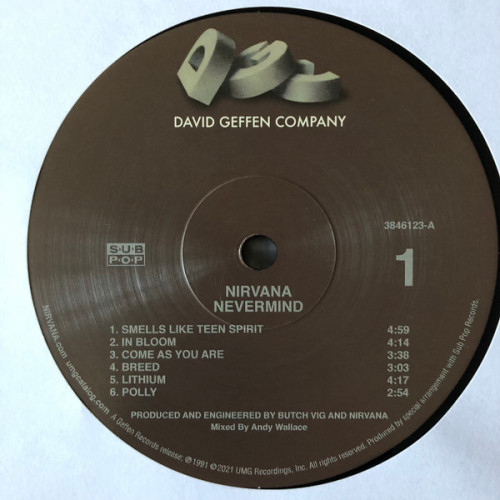 Виниловая пластинка NIRVANA "Nevermind" (LIMITED 12``+7``)