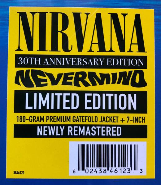 Виниловая пластинка NIRVANA 