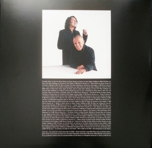 Виниловая пластинка TEARS FOR FEARS "Rule The World" (2LP) 