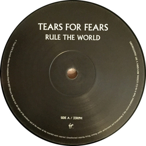 Виниловая пластинка TEARS FOR FEARS "Rule The World" (2LP) 