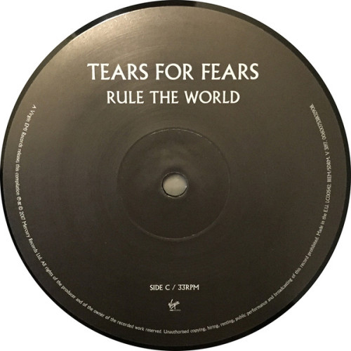 Виниловая пластинка TEARS FOR FEARS "Rule The World" (2LP) 