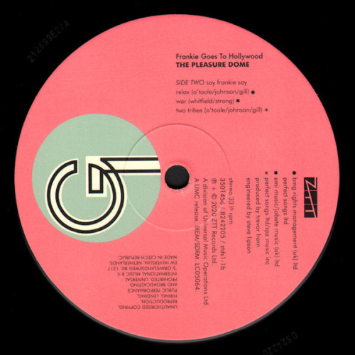 Виниловая пластинка FRANKIE GOES TO HOLLYWOOD "Welcome To The Pleasuredome" (2LP)