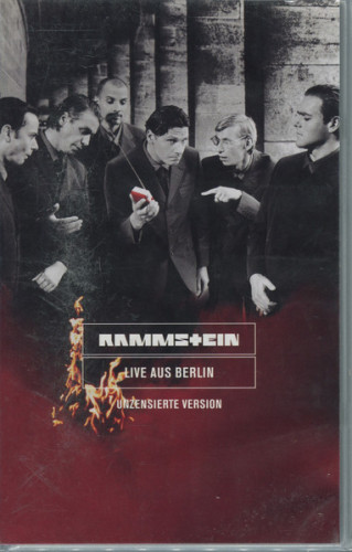 Видеокассета RAMMSTEIN "Live Aus Berlin" (VHS) 