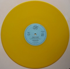 DEPECHE MODE "Behind The Wheel (Beatmasters Mix)" (NM YELLOW LP)