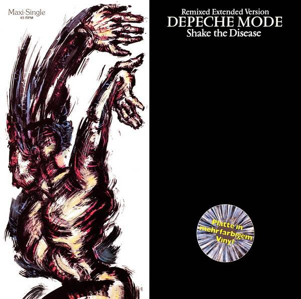 Виниловая пластинка DEPECHE MODE "Shake The Disease (Remixed Extended Version)" (VG+/VG+ INT 126.828 GREY LP) 