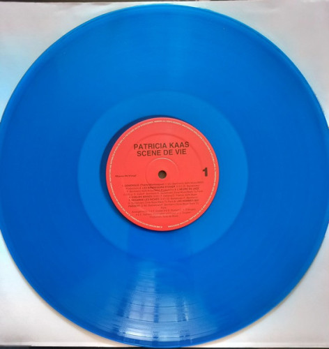 Виниловая пластинка PATRICIA KAAS "Scène De Vie" (BLUE LP) 