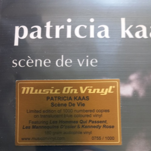 Виниловая пластинка PATRICIA KAAS "Scène De Vie" (BLUE LP) 