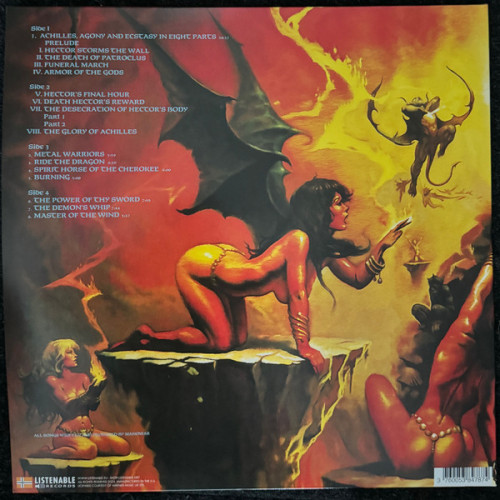 Виниловая пластинка MANOWAR "The Triumph Of Steel" (BLUE 2LP)