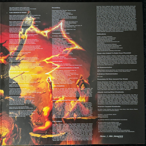 Виниловая пластинка MANOWAR "The Triumph Of Steel" (BLUE 2LP)