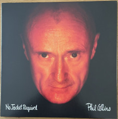 PHIL COLLINS &quot;No Jacket Required&quot; (CLEAR LP)