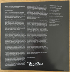 PHIL COLLINS &quot;No Jacket Required&quot; (CLEAR LP)